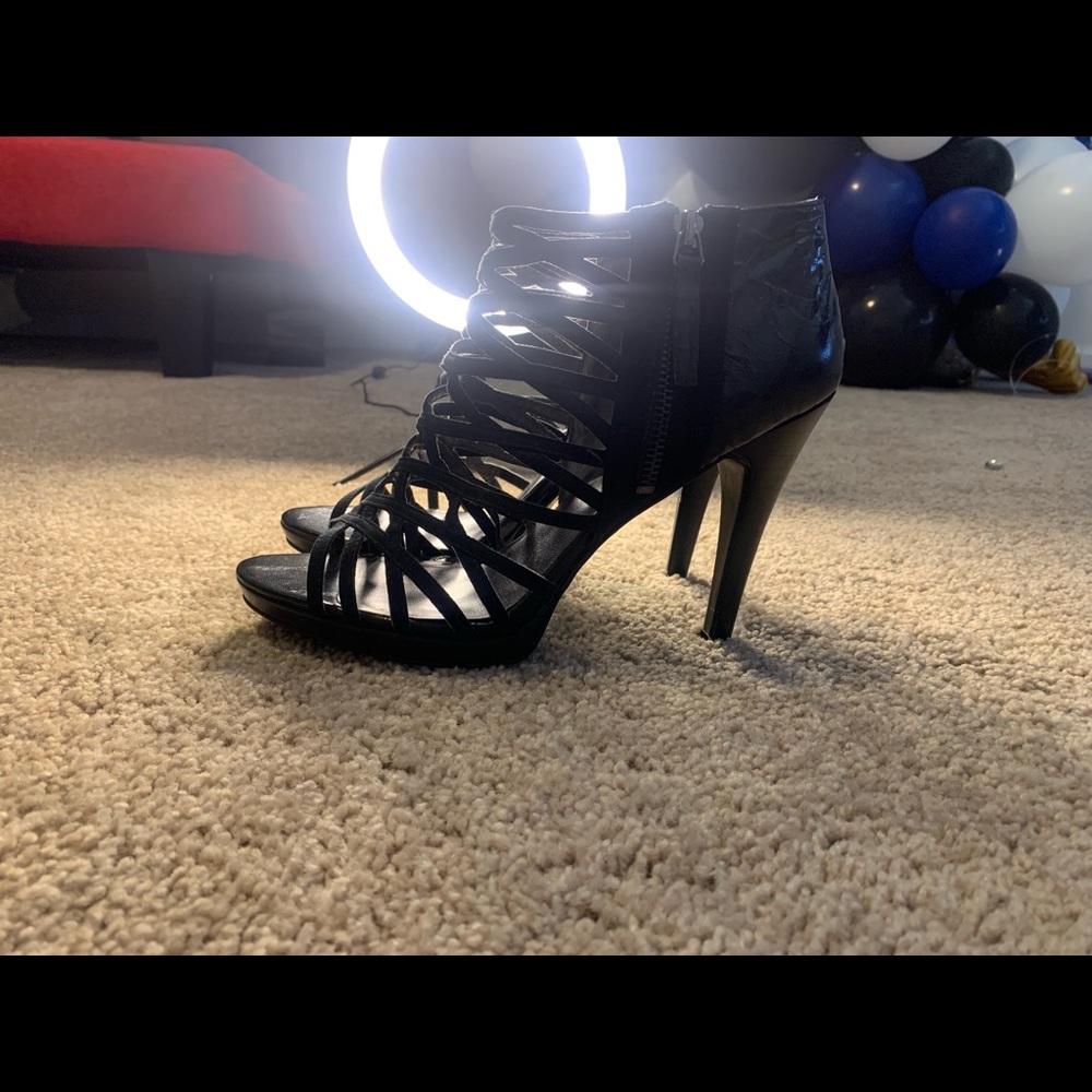 Nine West black heels